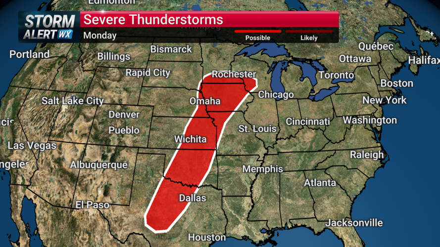 Mon Region Tracking severe weather to start next week | News | kimt.com