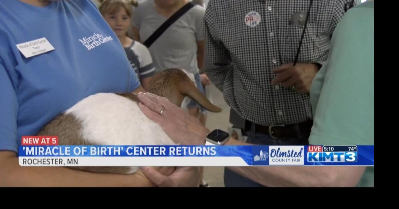 #39 Miracle of Birth #39 center returns to the Olmsted County Fair Video
