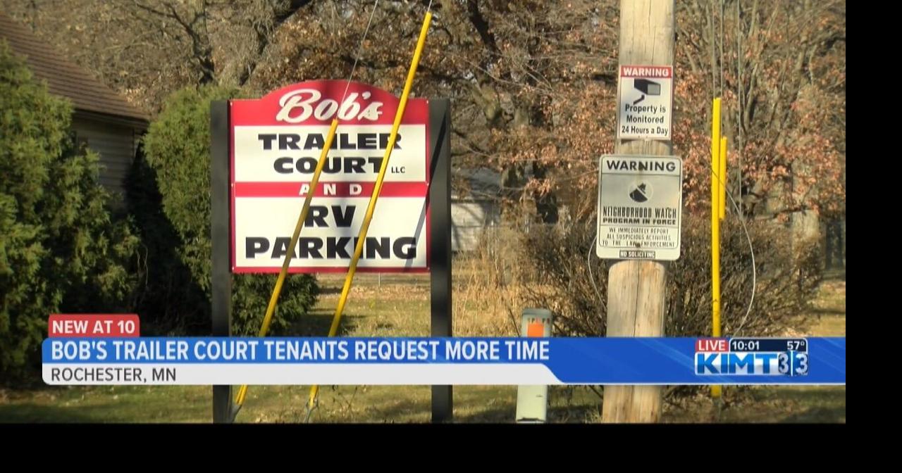 Owners of Bob's Trailer Court say they will give tenants more time to