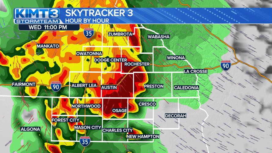 Severe storms possible this evening | News | kimt.com