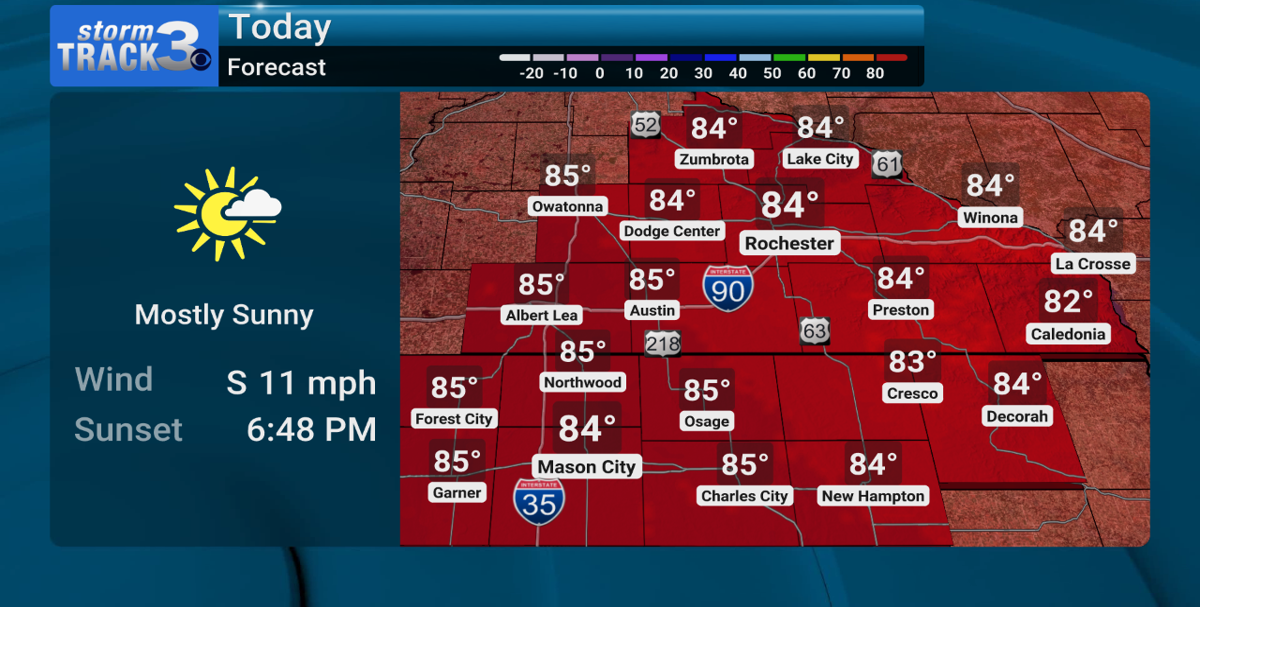 StormTrack 3: Sunny Thursday, pattern shift incoming | News | kimt.com