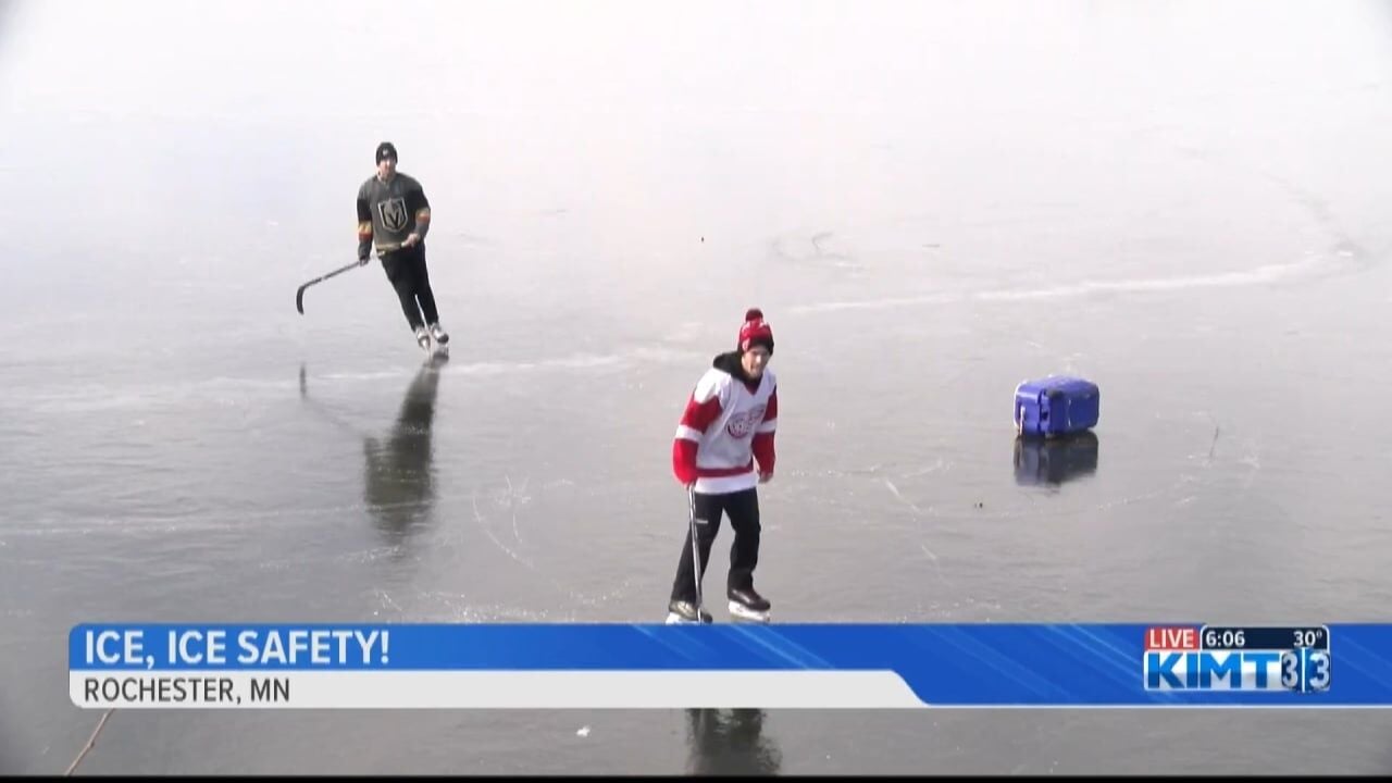 Take caution around open water, newly formed ice - Brainerd