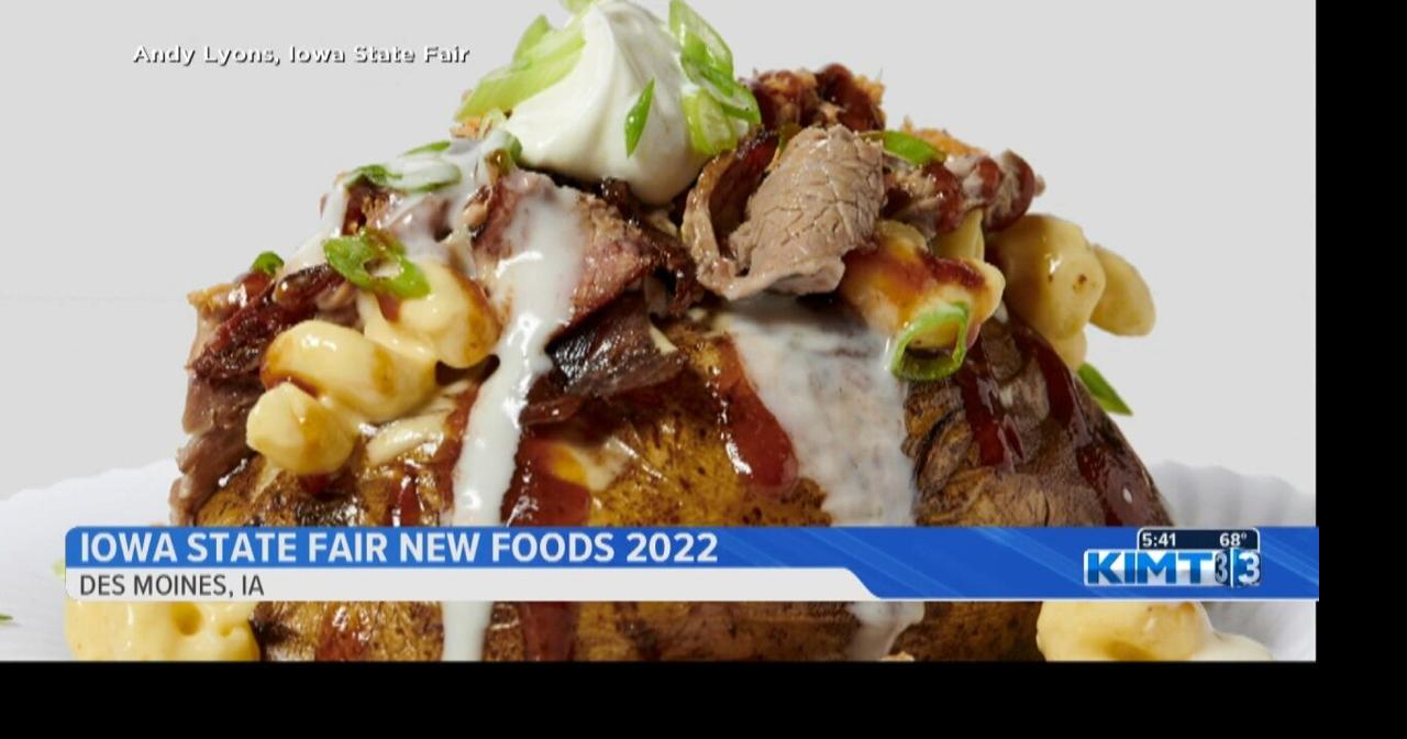 A taste of some new Iowa State Fair foods! Video