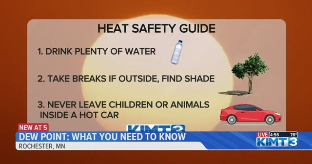 Dew point: what you need to know to stay safe in the heat - Vimarsana News