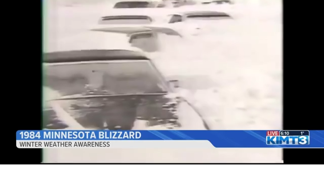 Winter Weather Awareness: Anniversary of the February 1984 Blizzard |  Weather | kimt.com