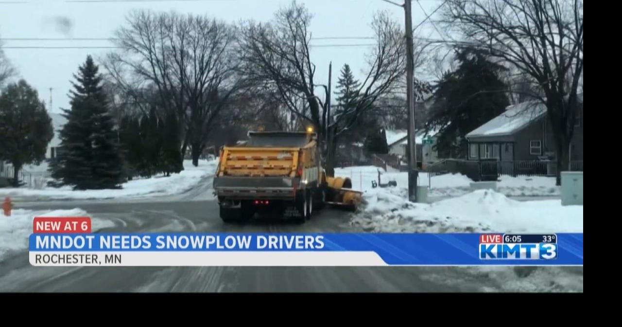 MnDOT needs snowplow drivers and seasonal workers this winter | News ...
