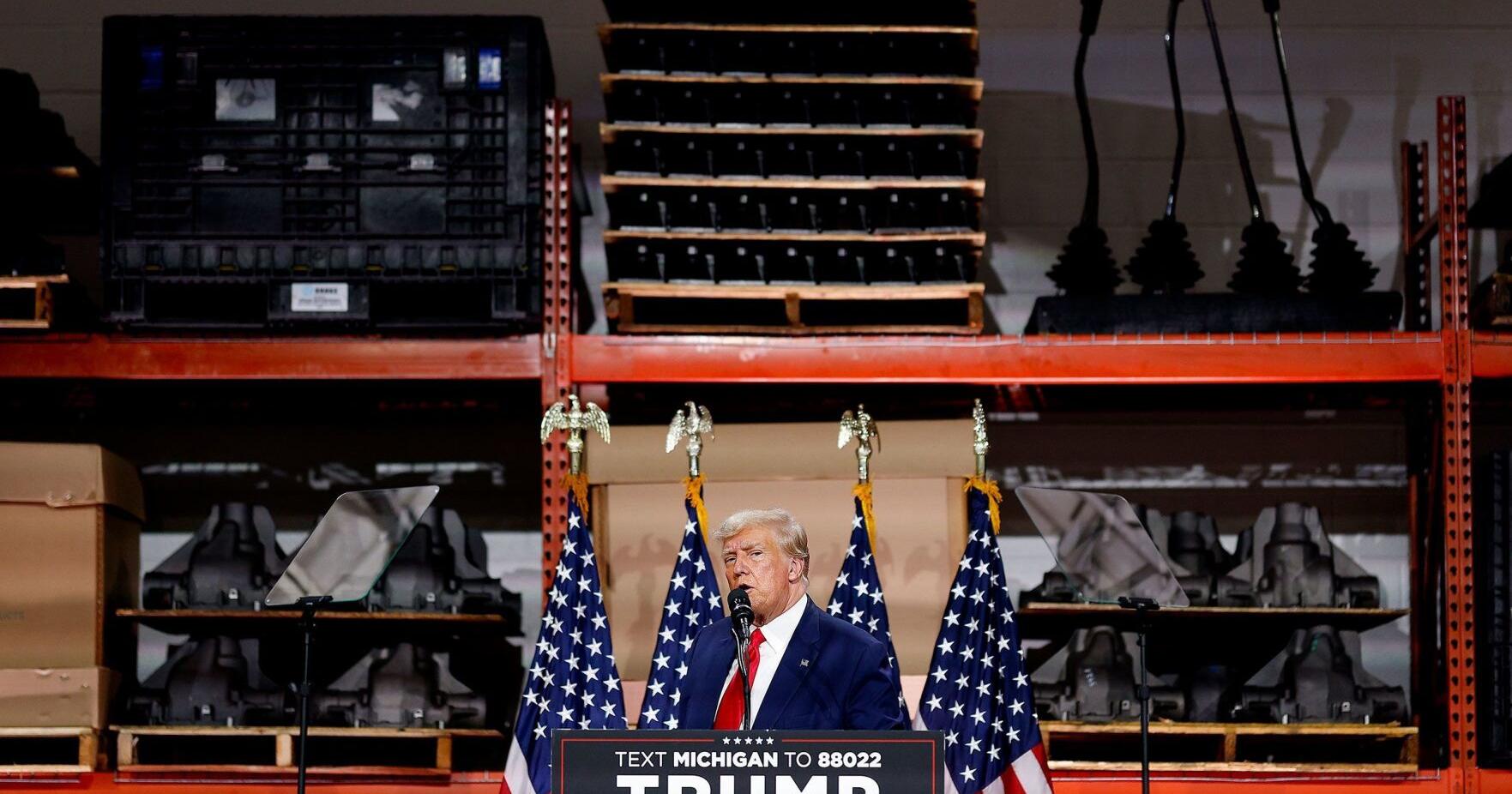Trump returns to Michigan with eyes on a Biden rematch but legal woes loom over campaign - Vimarsana News