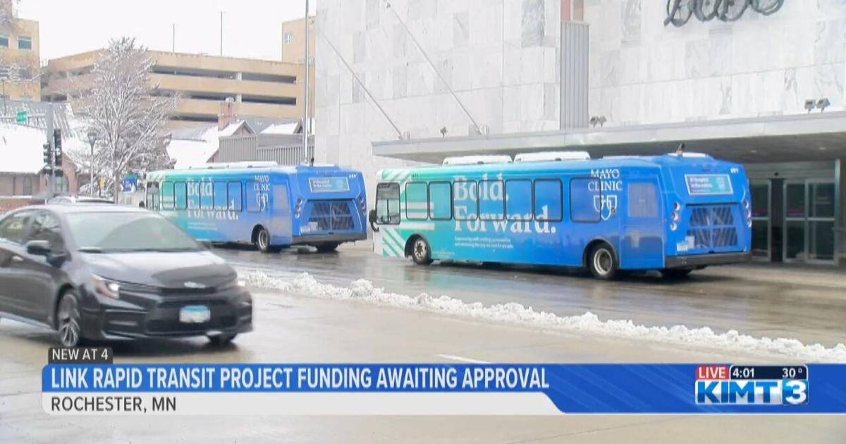 Kimt Rochester 28.8 million dollar Rochester transit project awaits funding approval ...