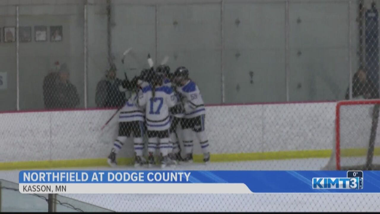 Northfield Raiders Beat The Dodge County Wildcats In Girls Hockey Video Kimt Com