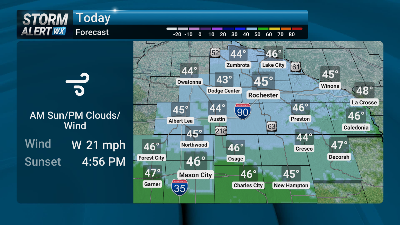 Storm Alert Wx 3: One last warm day, winter arrives Wednesday | News ...