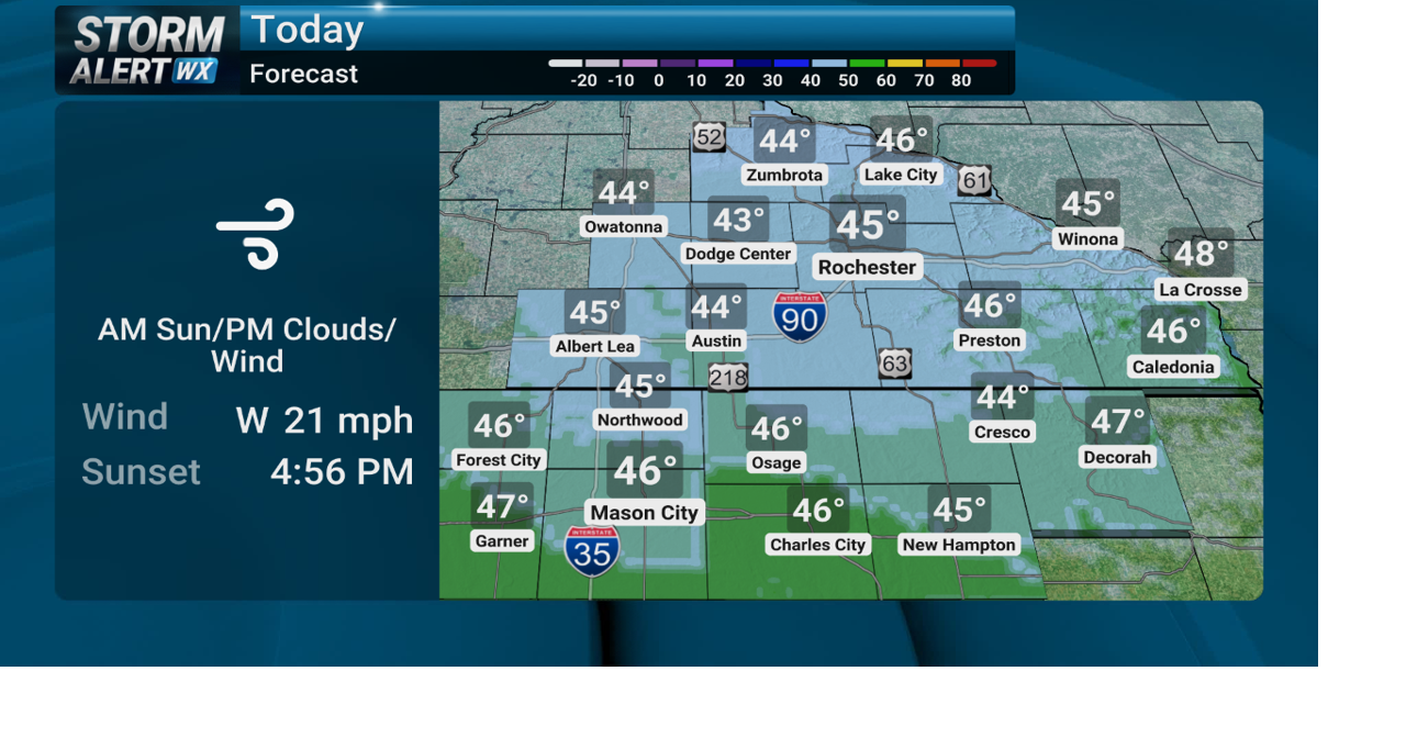 Storm Alert Wx 3: One last warm day, winter arrives Wednesday