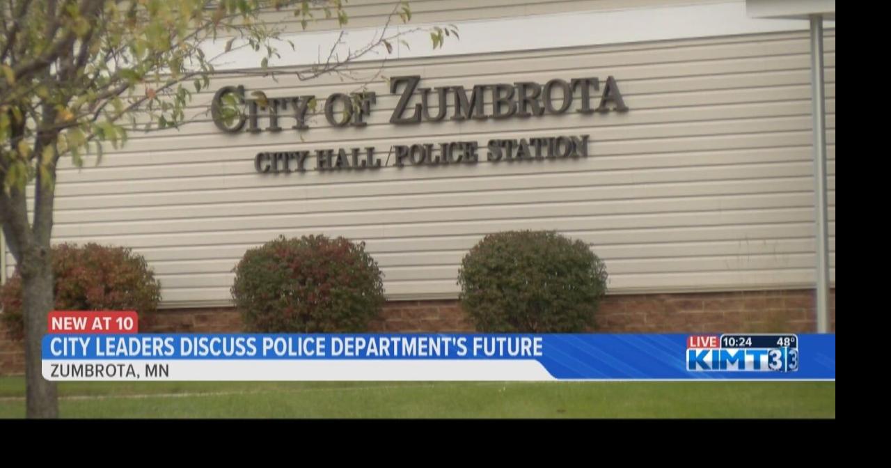 Zumbrota city leaders meet behind closed doors discussing police