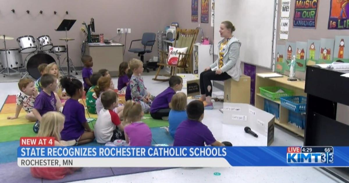 State recognizes Rochester Catholic Schools News