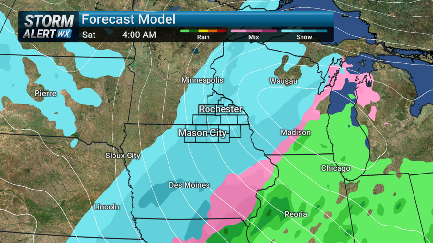 Storm Alert Wx 3: Gloomy Monday, freezing rain Tuesday morning | News ...