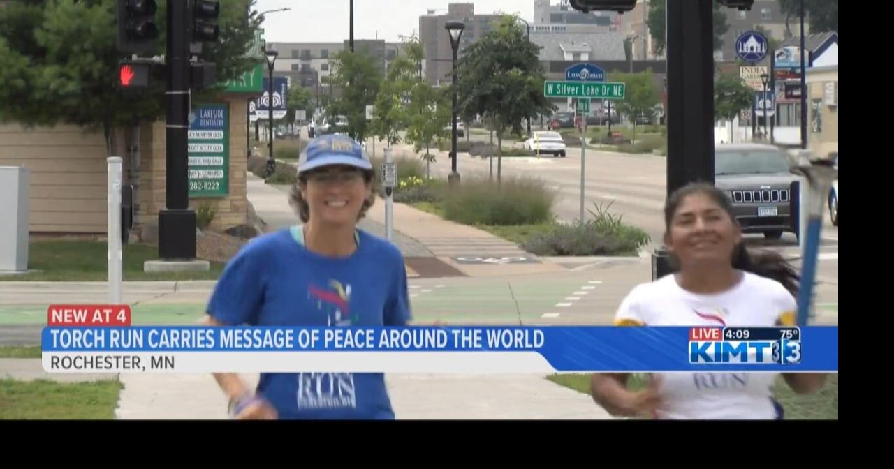 International torch run carries message of peace | News | kimt.com