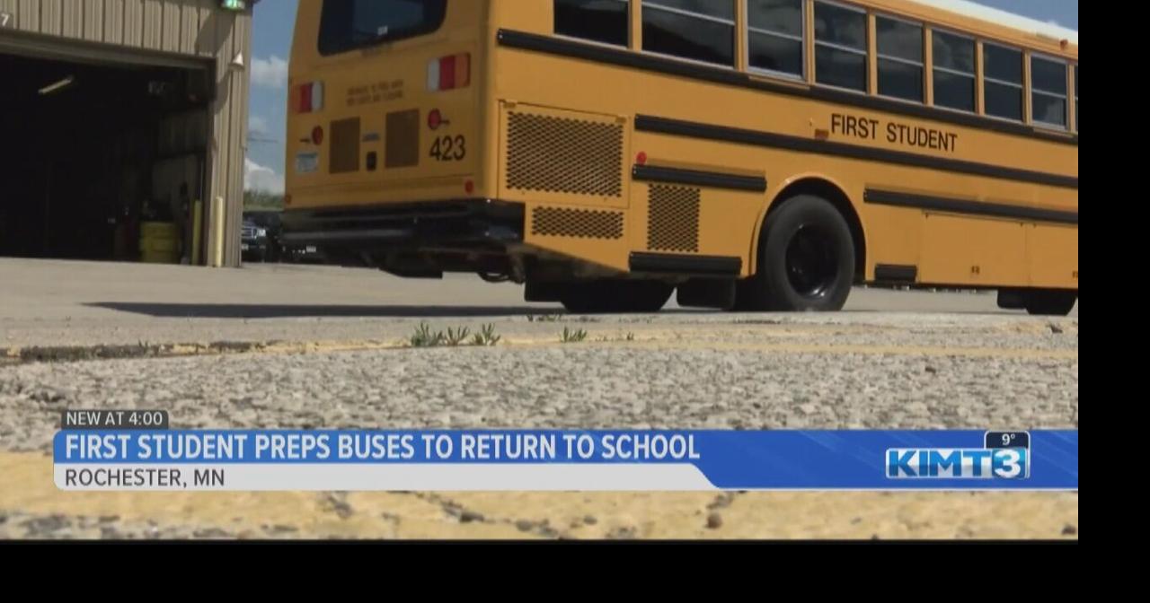 First Student prepares buses to return to in-person learning at RPS ...