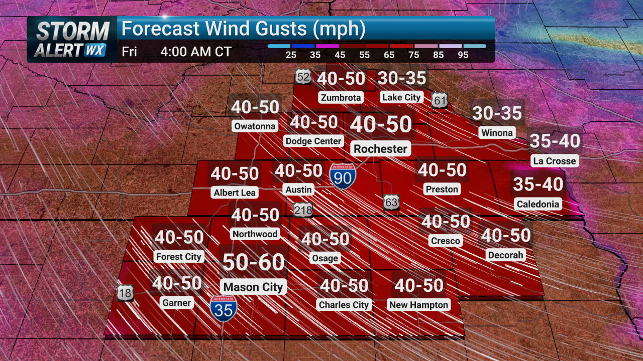 High Wind Warning issued ahead of damaging winds Friday morning | News ...