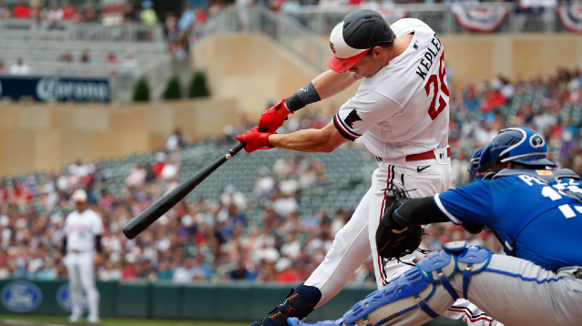 Bobby Witt Jr. on running after Samad Taylor's first MLB hit 