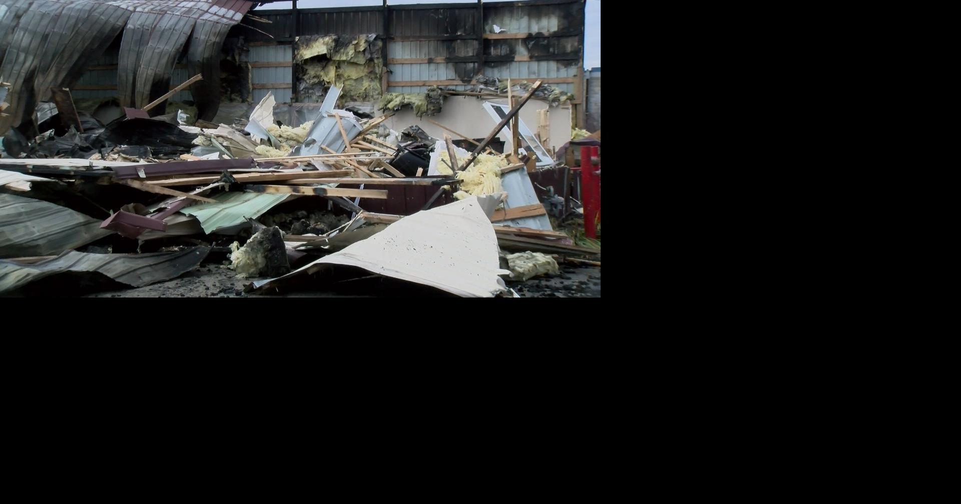 Several businesses destroyed in Kasson fire Local