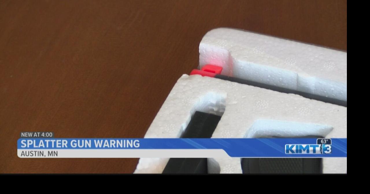 Austin Police Department warning community about splatter guns