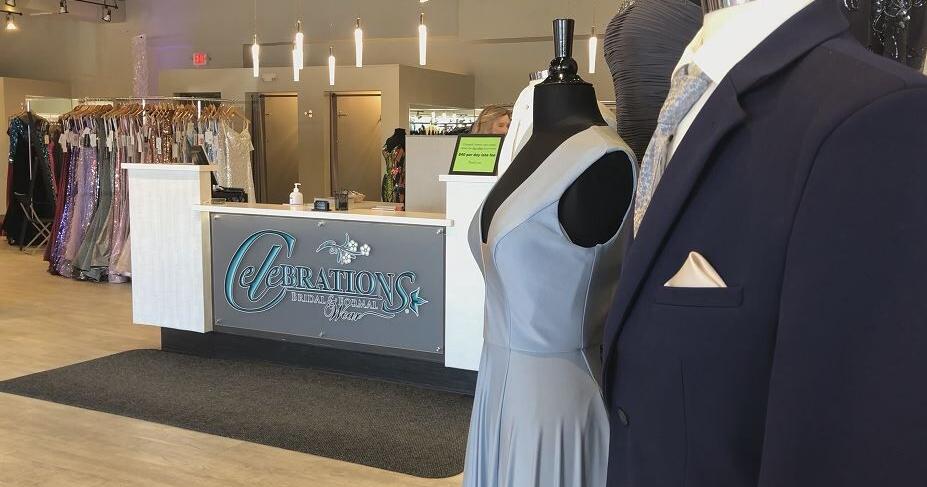 Former Mestads dress shop reopens as Celebrations Bridal and Formalwear |  News | kimt.com