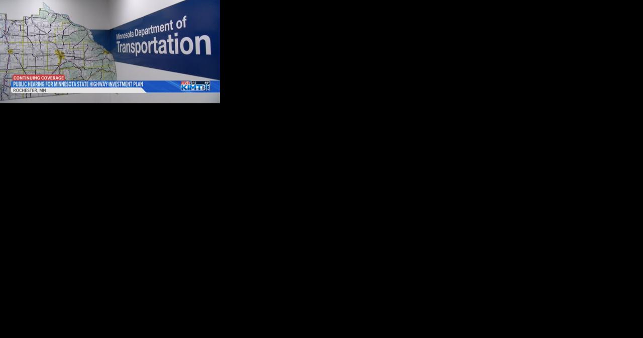 Minnesota State Highway Investment Plan hosts a public hearing - Vimarsana News