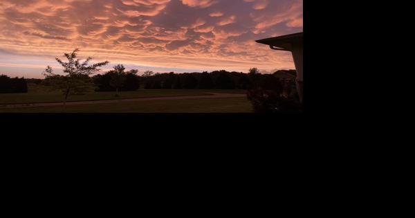 WHAT A VIEW! Take a look at these clouds that rolled through the area Monday night - Vimarsana News