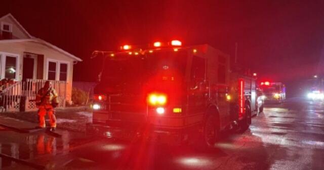 Rochester home fire: Dog saved, kitchen heavily damaged