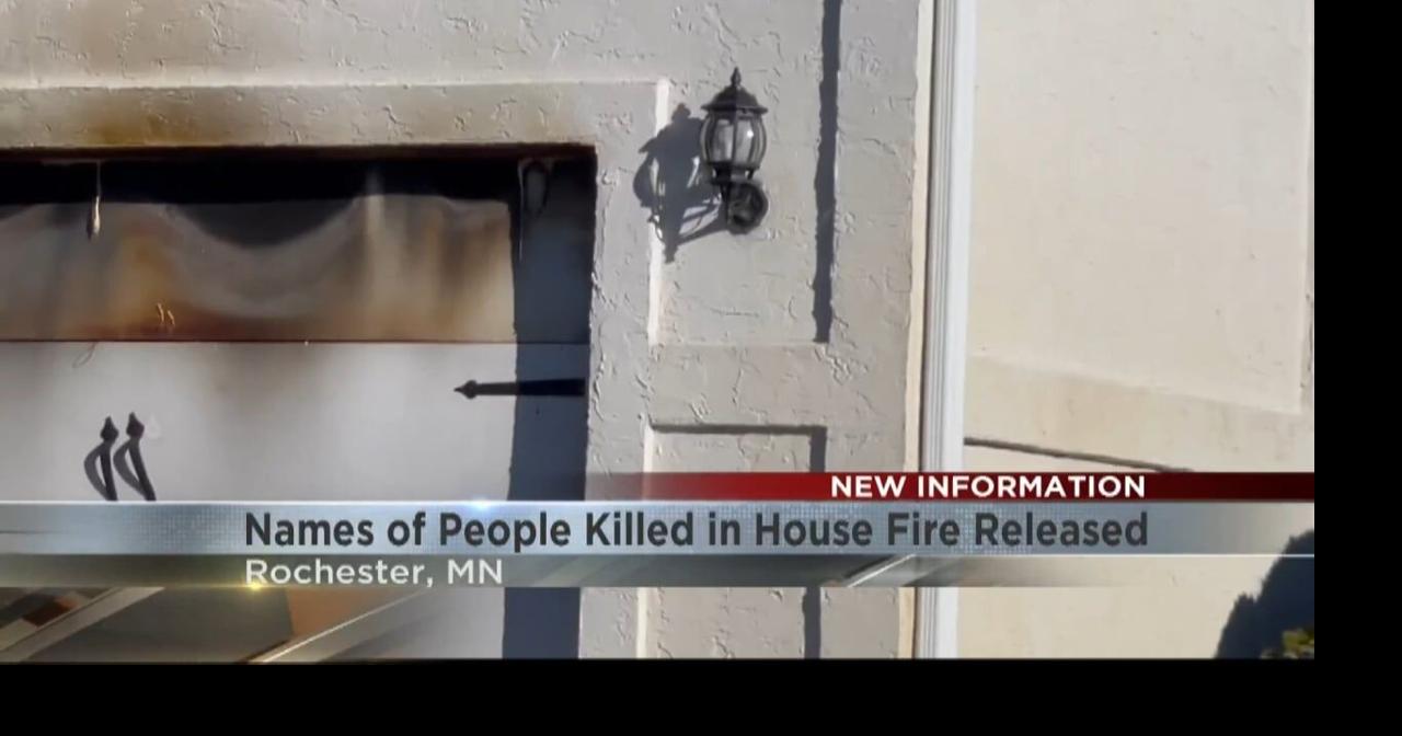 Names of people killed in Rochester house fire released | Video | kimt.com