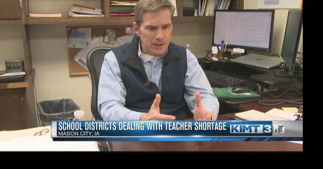 Iowa school districts dealing with teacher shortages Cerro Gordo