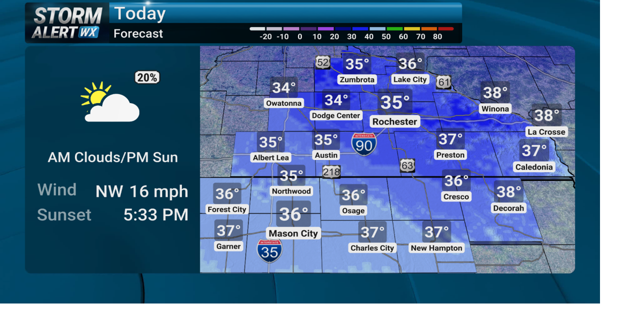 Storm Alert Wx 3: Cooler/breezy Tuesday, spring strapped in for the long haul
