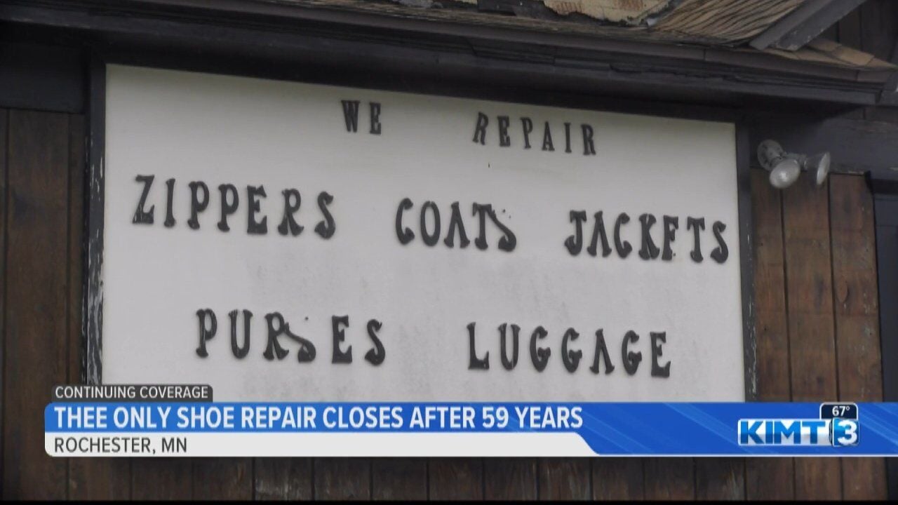 Rochester clearance shoe repair