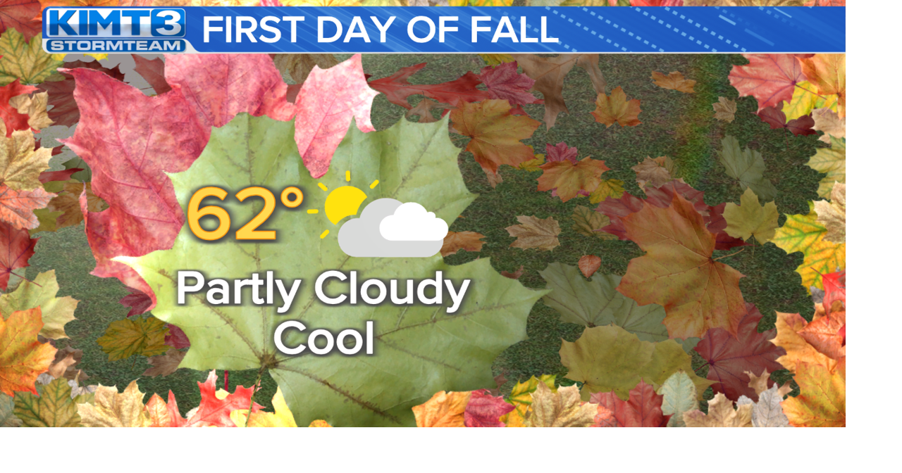 Cooler weather ahead for the first day of fall on Thursday | News ...