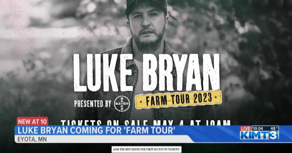 Luke Bryan Farm Tour 2025 Eyota Mn