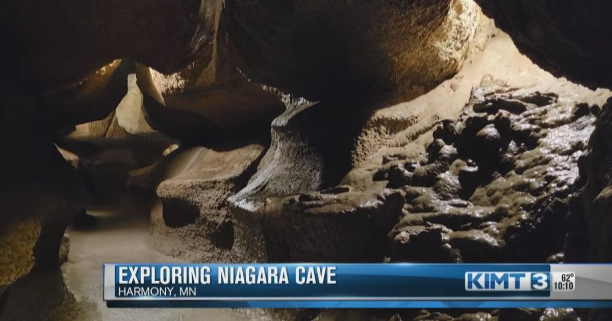 Exploring the outdoors with KIMT's Katie Lange Niagara Cave Local