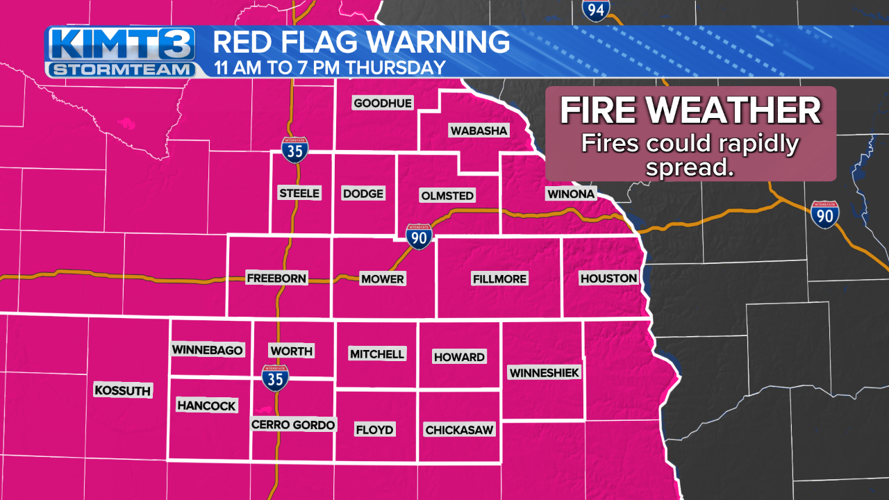 StormTeam 3: Critical fire danger Thursday, summer returns this weekend ...
