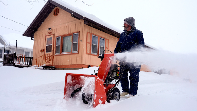 Winter Storm With Snow, Ice, Wind And Bitter Cold Pummels Much Of The ...