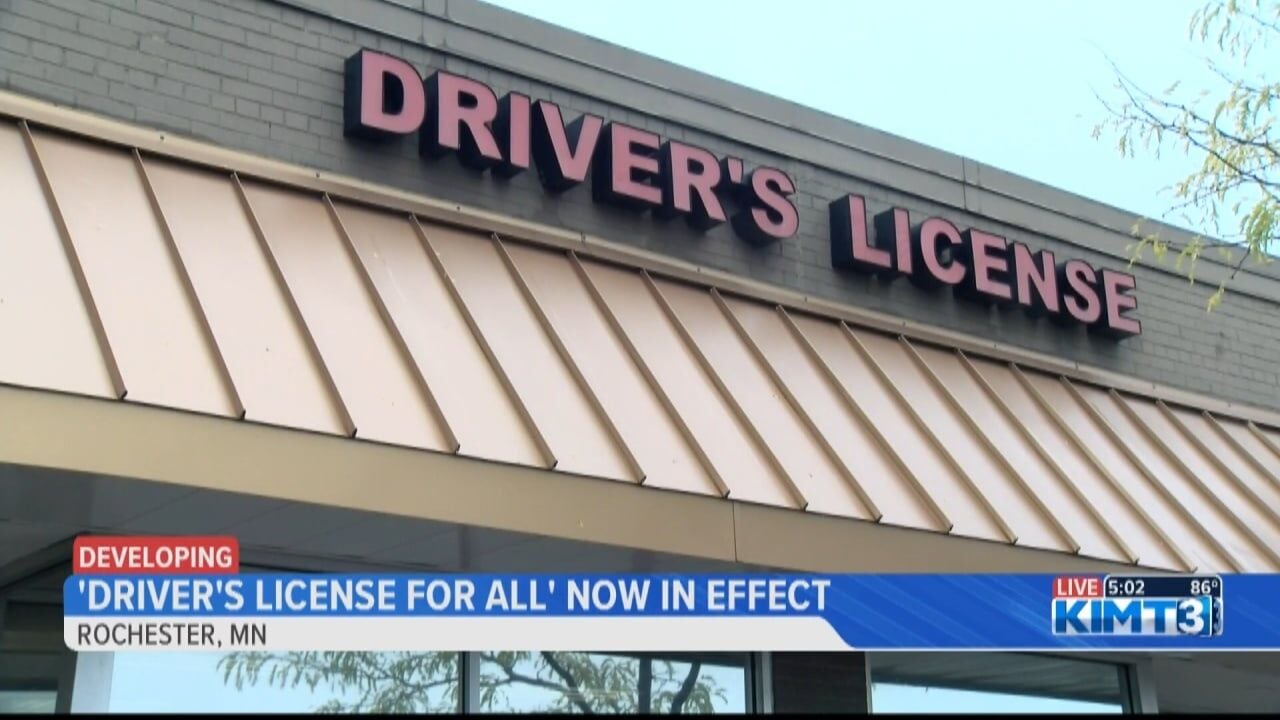 New Minnesota State Law: Drivers License For All Effective Oct. 1st ...