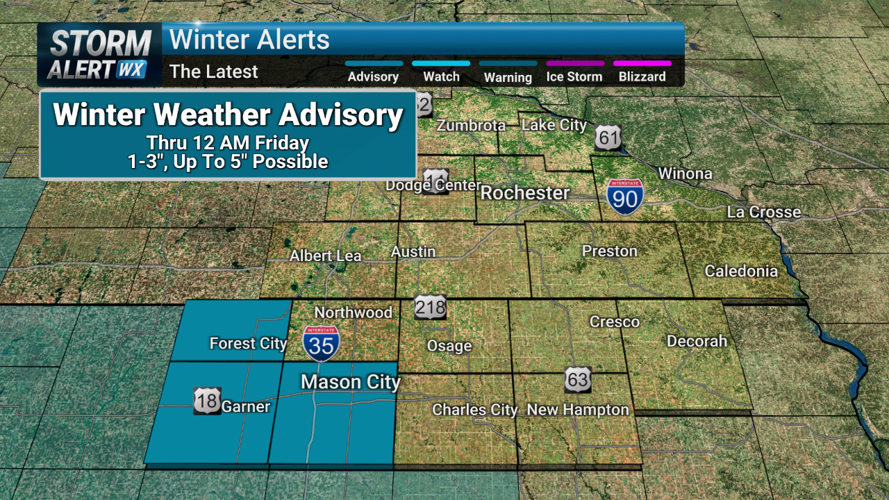 Storm Alert Wx 3: Another round of snow Thursday, impacts to evening ...