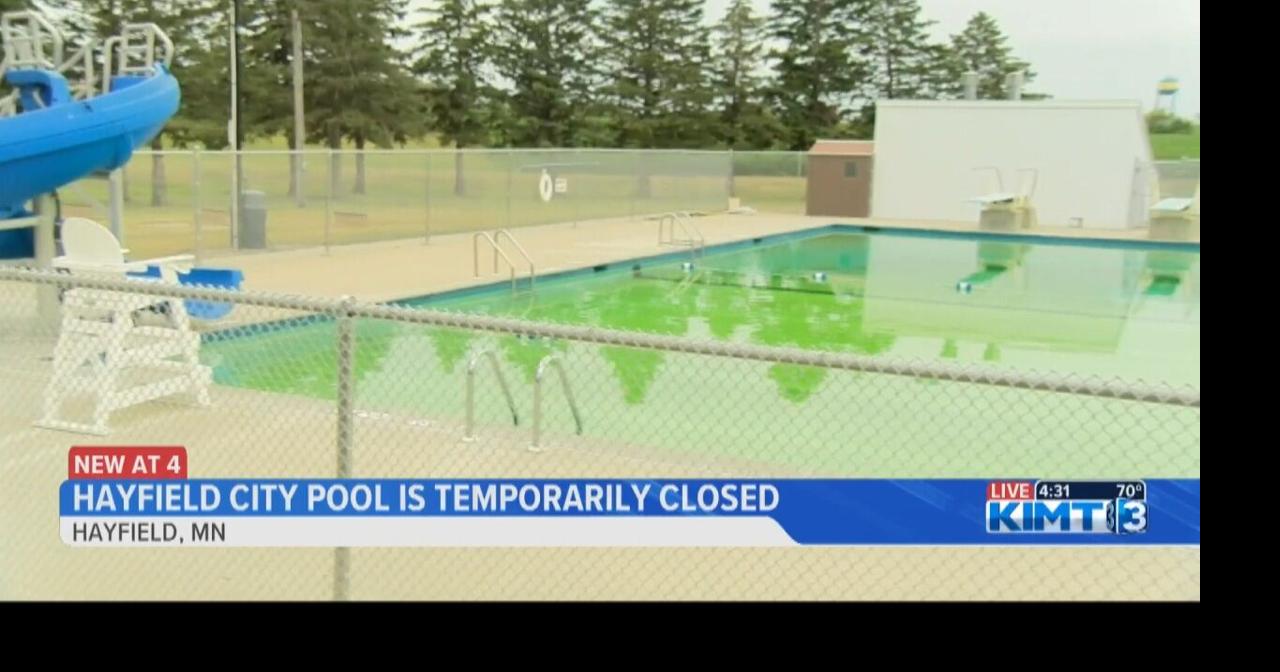 Hayfield City Pool is temporarily closed News