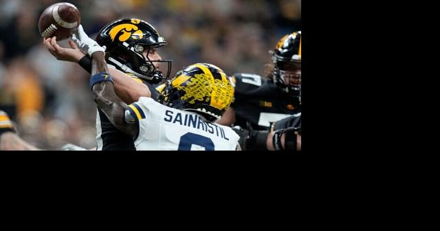 Stagnant offense lets down Iowa's stout defense in 26-0 loss in Big 10 title game - Vimarsana News