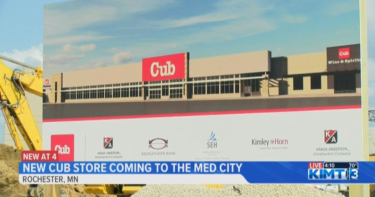 Cub Store Map New Cub store is coming to Rochester | News | kimt.com