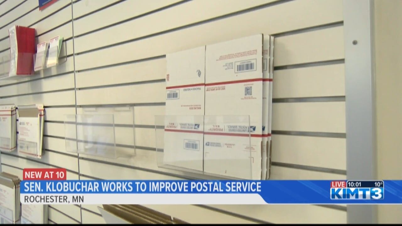 Sen. Klobuchar Working To Hold USPS Accountable. | Video | Kimt.com