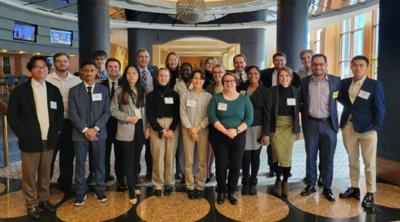 Luther College Model UN team in Chicago