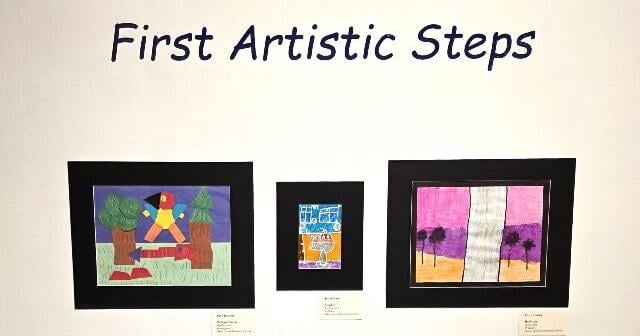 First Artistic Steps: Mason City students shine at art exhibition