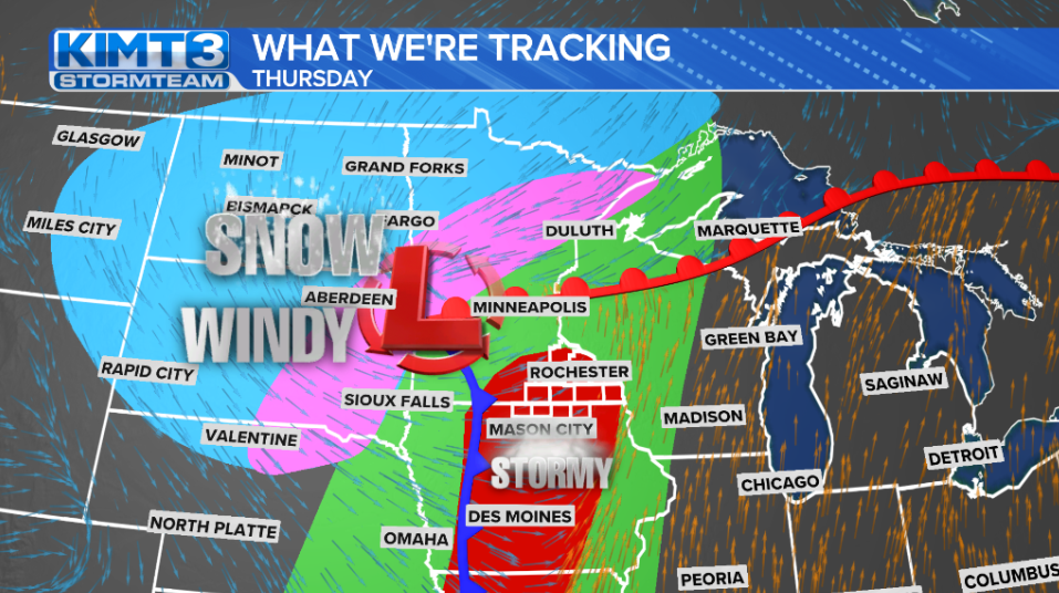 StormTeam 3: Thursday's Severe Weather Potential | News | Kimt.com