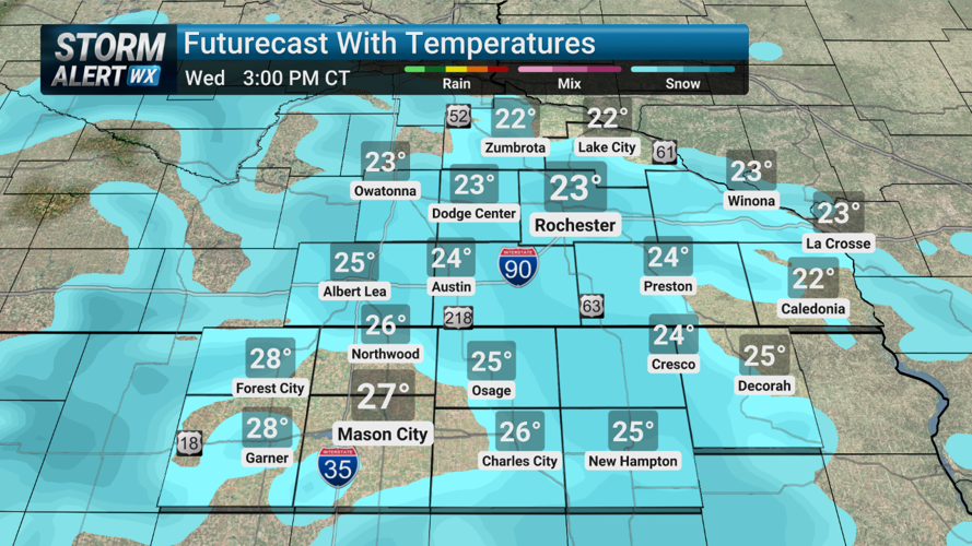 Storm Alert Wx 3: Sub-zero wind chills Monday, two shots of snow this ...