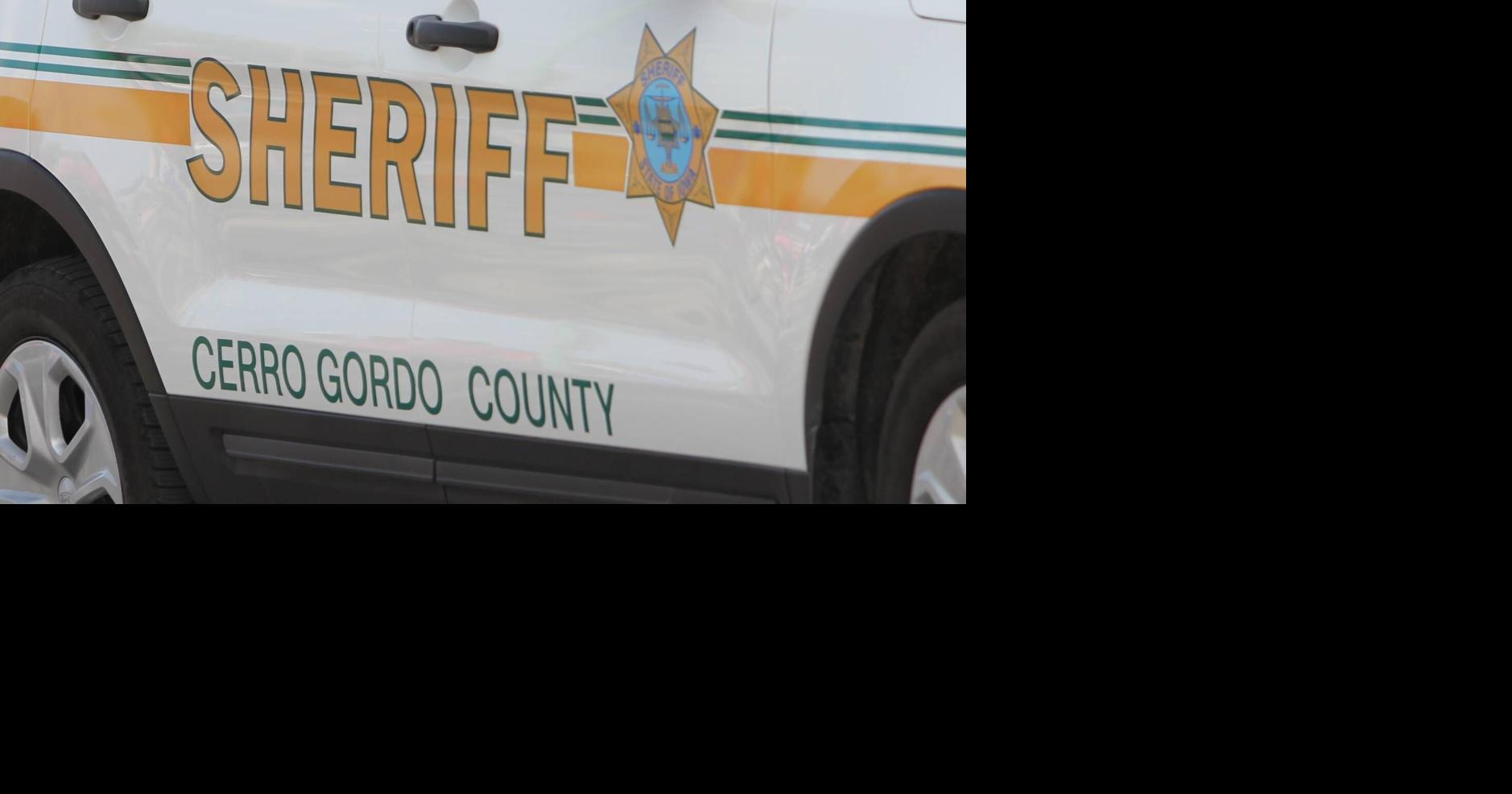 Twovehicle collision at Cerro Gordo County railroad crossing Cerro