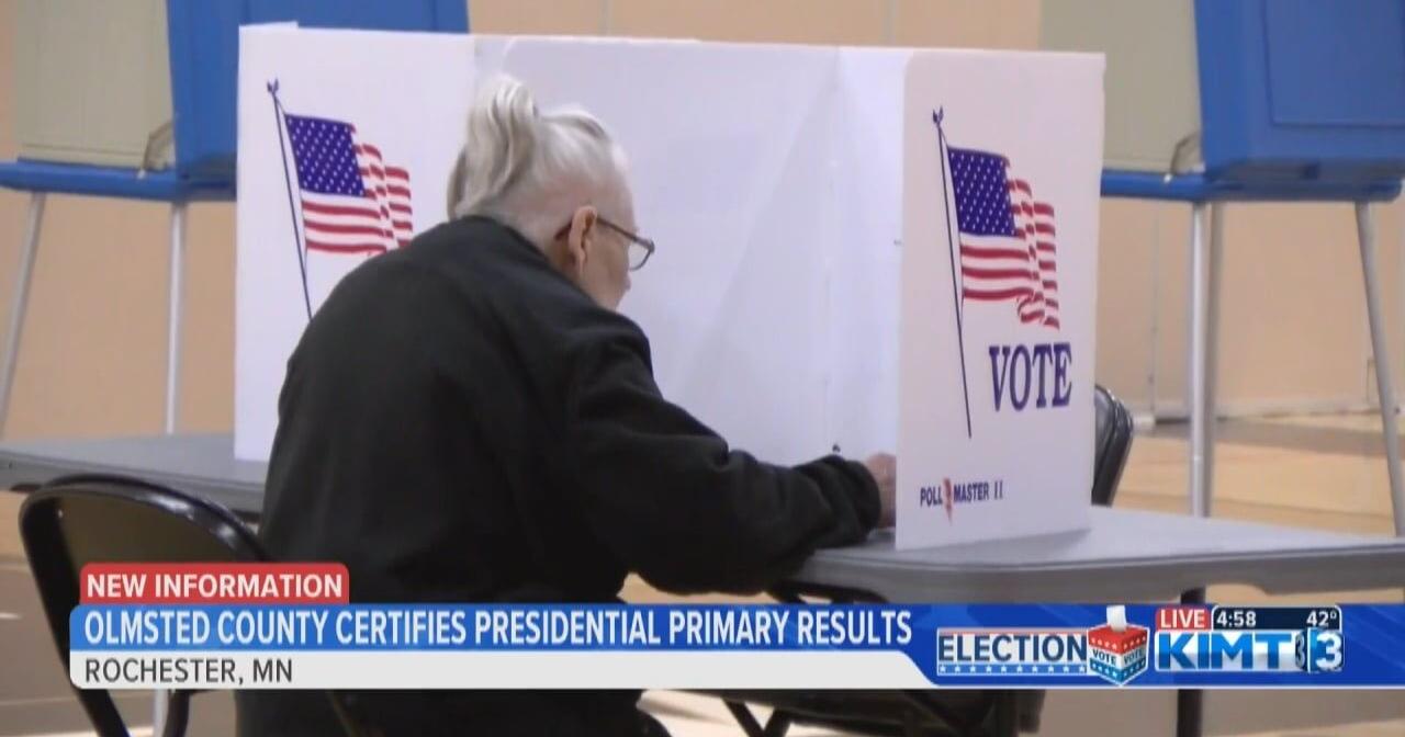 Olmsted County certifies presidential primary results - Vimarsana News