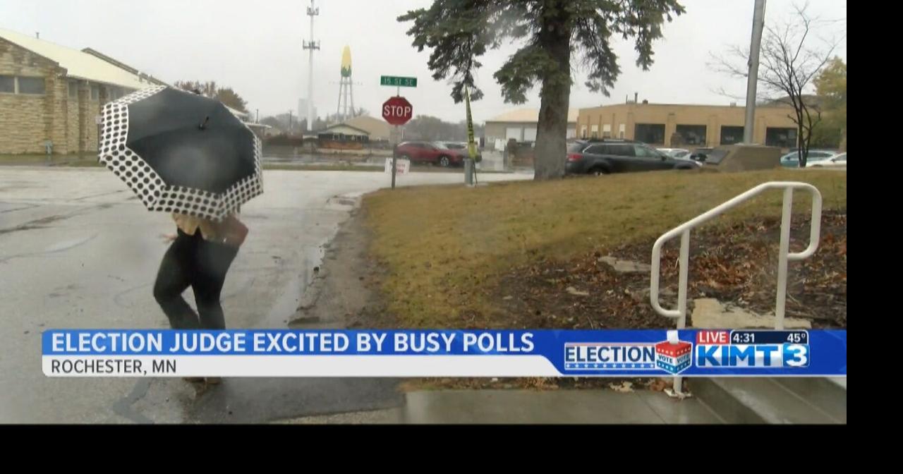 Rochester election judges react to busy election day | News | kimt.com